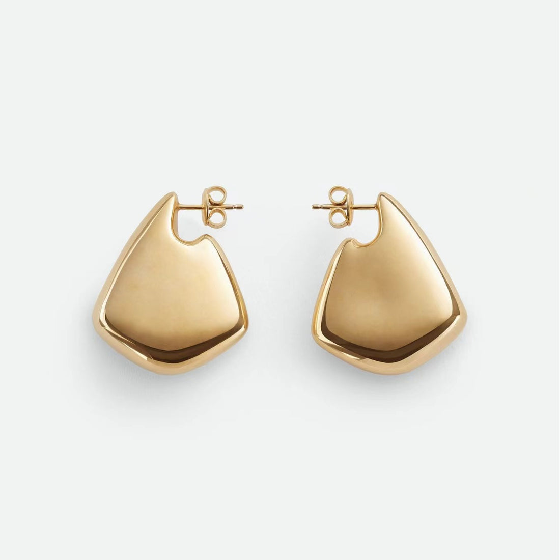 Water Drop Earrings Instagram Style Geometric Smooth Surface Minimalist Earrings Premium Earrings