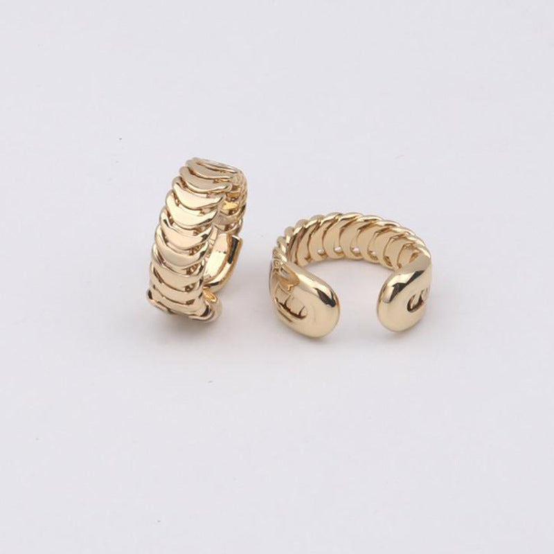 Gold Plated Arrowhead Fishbone Open Ring Adjustable Ring Girls Accessories Jewelry