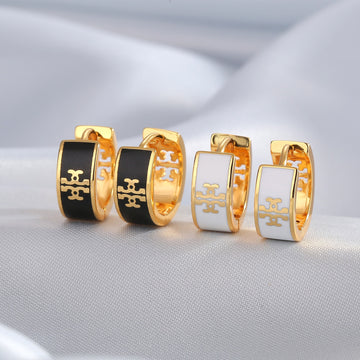 Xiaoxiangfeng Drip Oil Ear Buckle, Light Luxury, High Grade Earrings