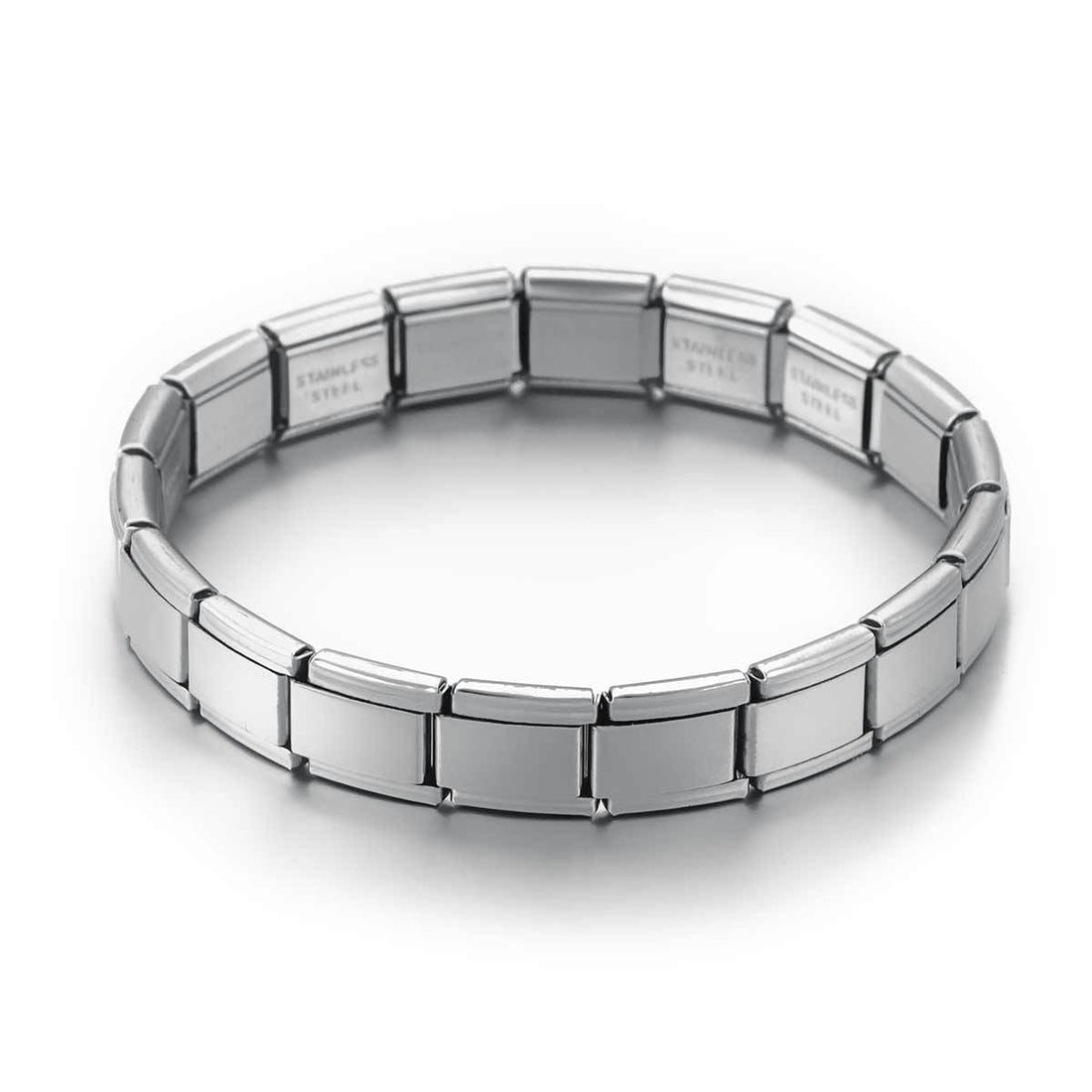 Simple Style Solid Color 304 Stainless Steel Bracelets In Bulk