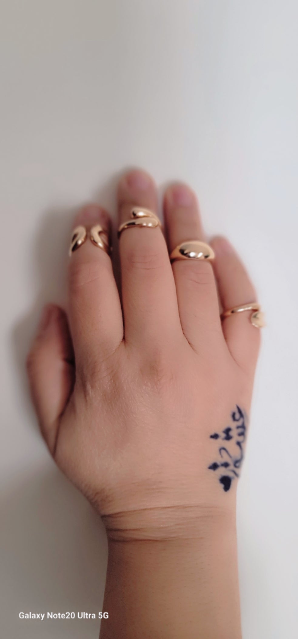 Gold Stackable rings