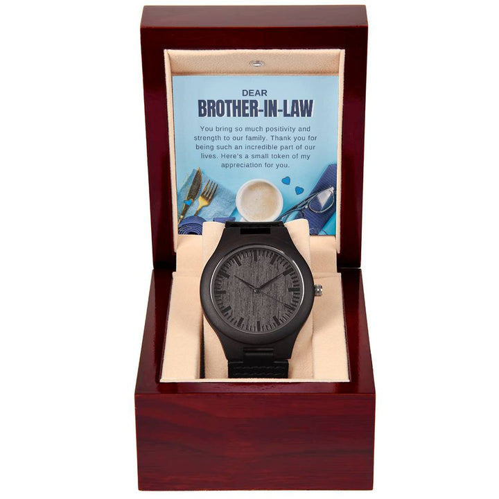 Dear Brother-in-law - Wooden Watch