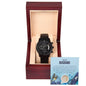 Dear Husband - The Black Chronograph Watch