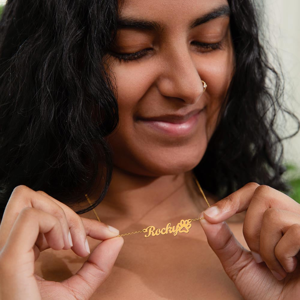 To the Love of My Life - Personalized Name Necklace