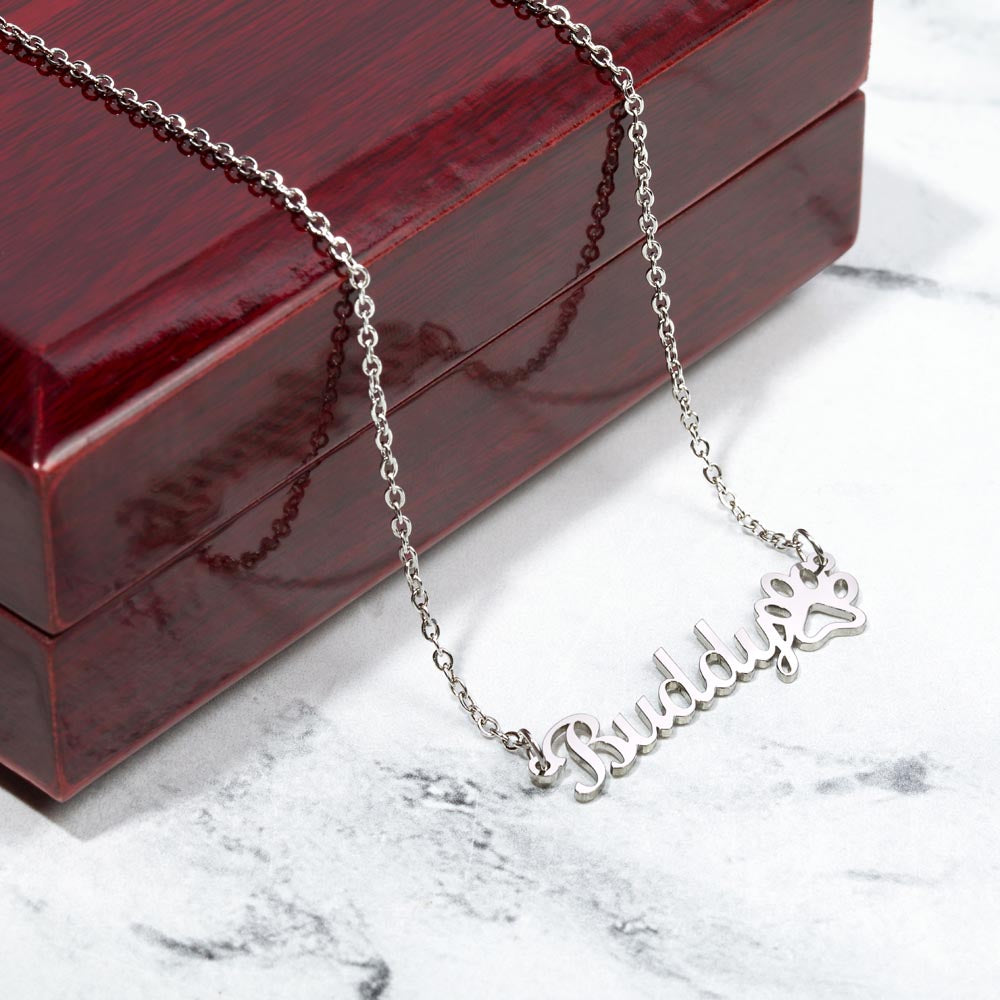 To the Love of My Life - Personalized Name Necklace