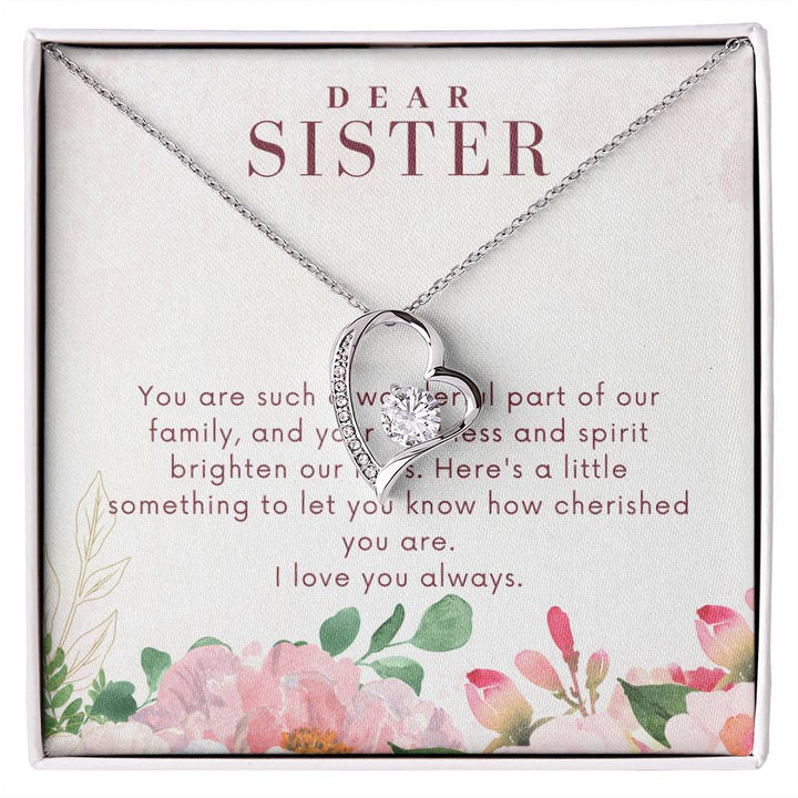 Dear Sister – The Forever Love Necklace
