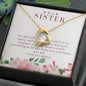 Dear Sister – The Forever Love Necklace